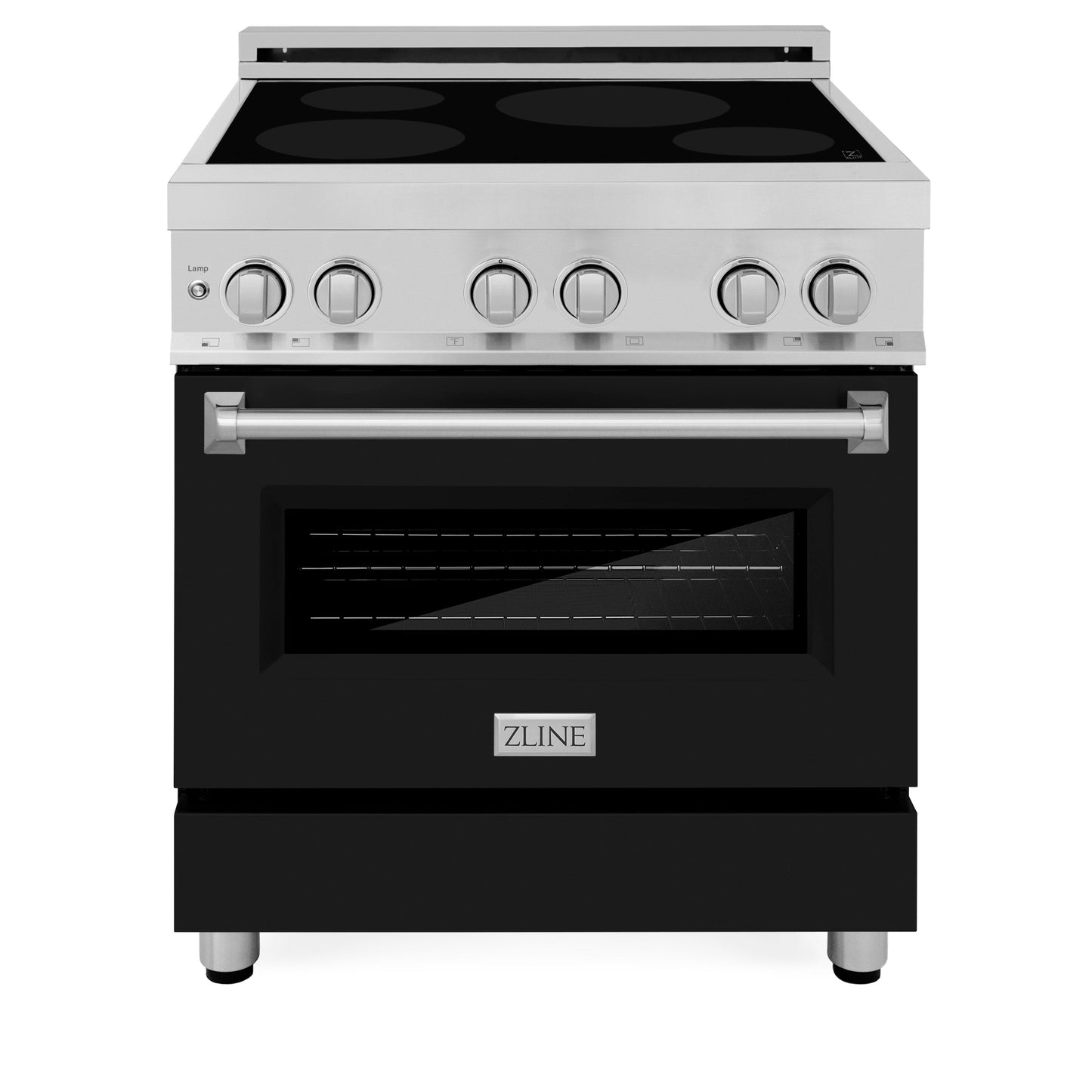 ZLINE 30 in. 4.0 cu. ft. Legacy Induction Range with 4 Element Cooktop and Electric Oven