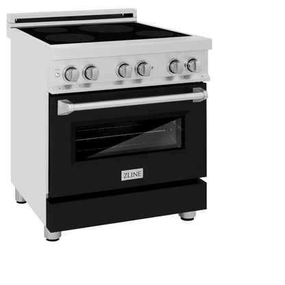 ZLINE 30 in. 4.0 cu. ft. Legacy Induction Range with 4 Element Cooktop and Electric Oven